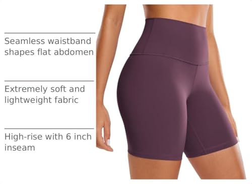 Image of CRZ YOGA Butterluxe Biker Shorts 6 inch