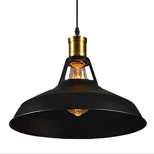 Lustre en fer forgé de style moderne suspension géométrique 22x27 cm