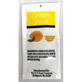 Liphontcta CF Sauer Lemon Juice Packet 200 count