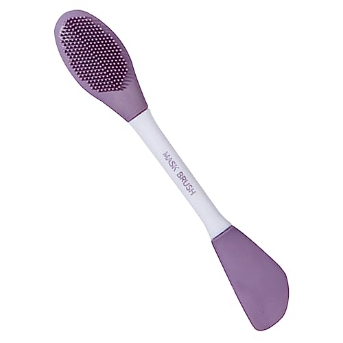 Healvian Dual-head Mask Brush Face Mask Applicator Silicone Bristles for Skincare