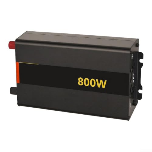 Inversor de corriente de 800W y 24V a 220V con carcasa de metal robusta para coche 5