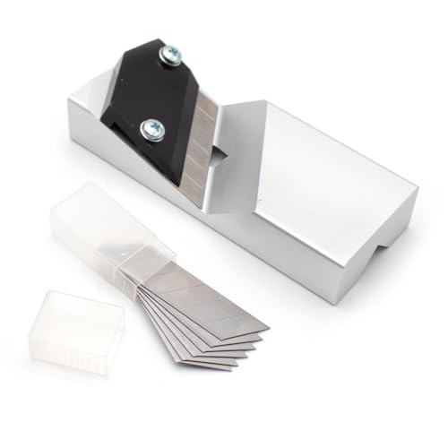 Jieotwice Plaque de Plâtre Chanfreinage Chanfreinage Chanfreinage Rabot Incliné 45 ° Angle Plafond Décoration Bois Rabot Bois Coupe Outil(En forme de V)