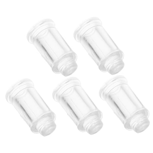 COLLBATH 10 Pcs Scale Leg Bracket Accessories for Electric Weigh Pan Feet Weighing Pan Leveler Weighing Tray Supplies Scale Tray Feet Accessory Weighing Pan Feet Rubber Transparent