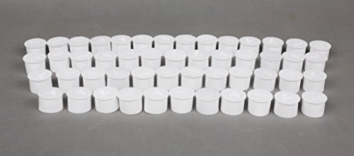 SummitLink Pool-Zaun Lochabdeckungen, 15 Stück, Grau – Für 2,5 Cm Standard-Löcher