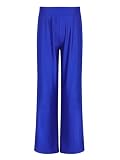 Yihuimin Pantalon Für Kunstlaufsport Jungen Kinder Sportpantalon Tanz Turnen Kostüm Königsblau 158-164