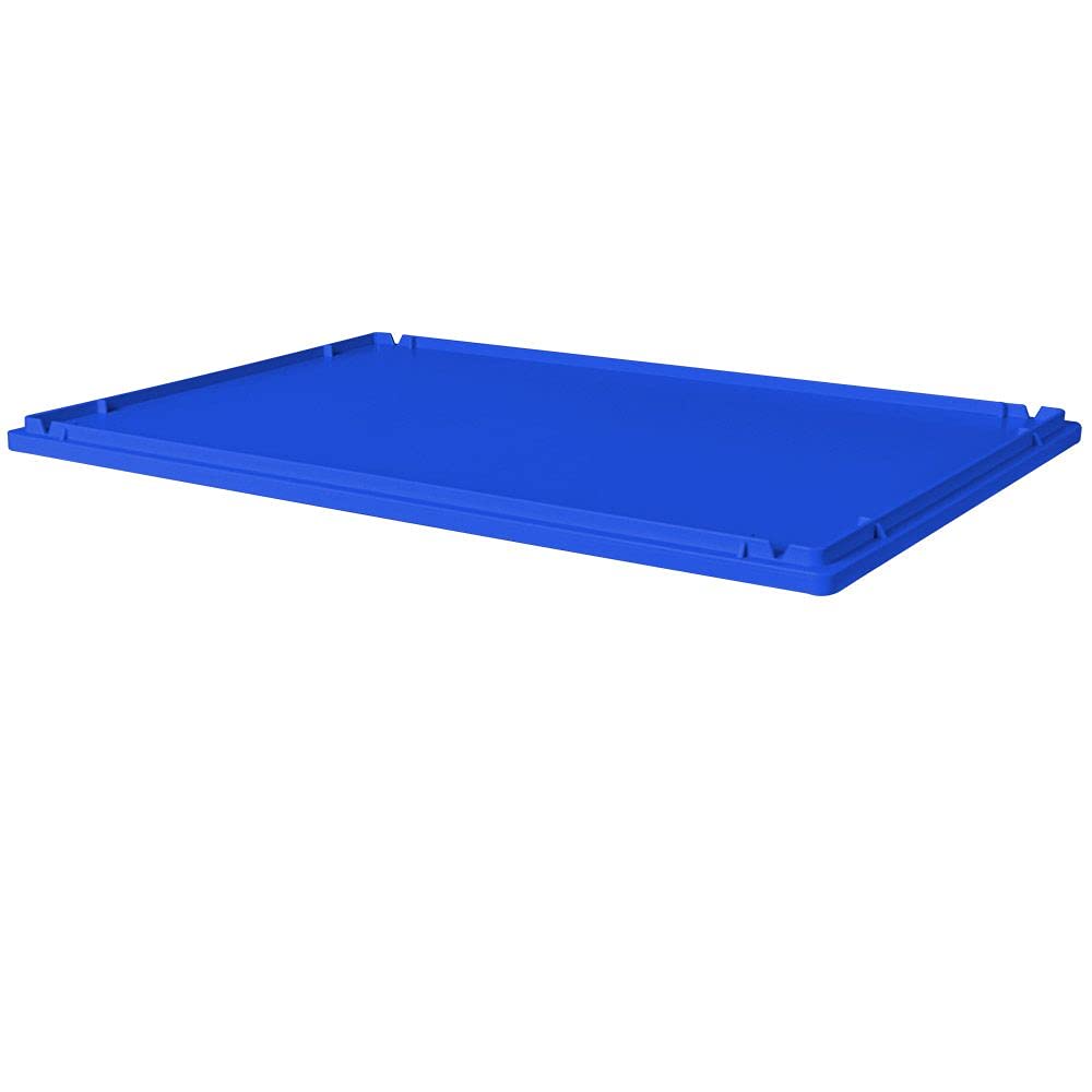 Torre per archivio con rullo, 5 contenitori blu