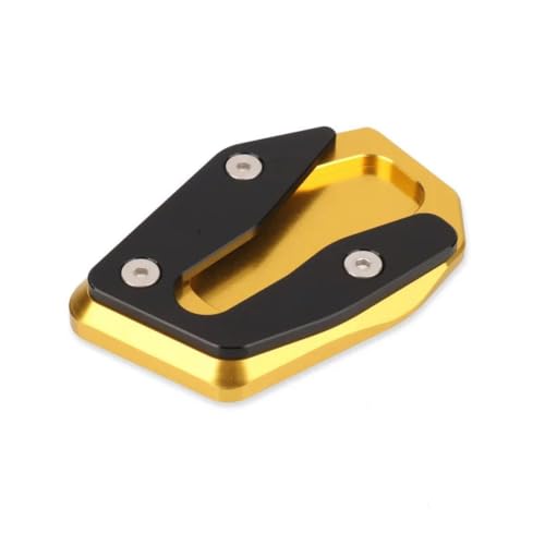 Patin béquille moto pour Yamaha YZF R3 R25 2021-2022 pied d'extension latérale jaune