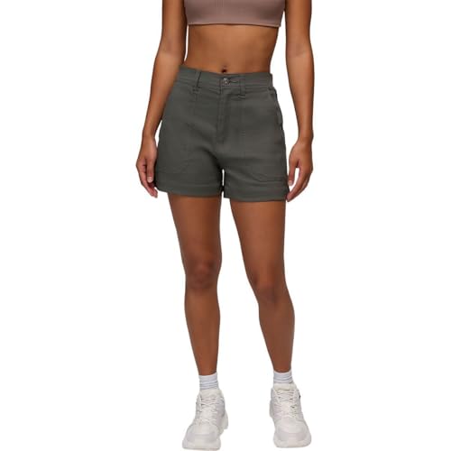 Prana Women's Stretch Zion Cargo Short, Spruce, 8, Inseam: 5