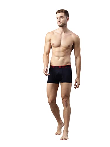 Image of Dixcy Scott Originals Swish Trunk | Short Trunks for Men | 100% Combed Cotton | Soft, Sweat-Absorbent Waistband | C-Open Front Men's Underwear | Elasticated Leg Grip Innerwear for Man | Pack of 1