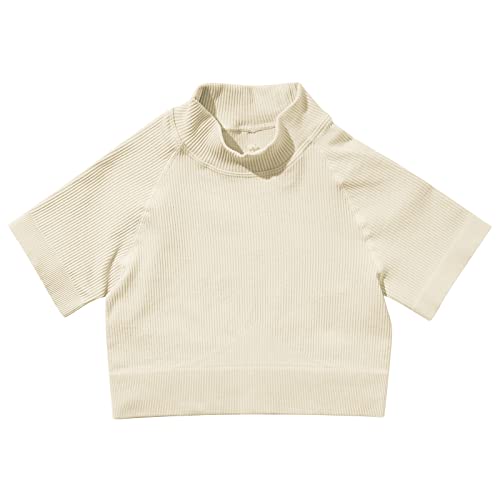 Camiseta de yoga sin costuras para mujer ideal para meditar en casa