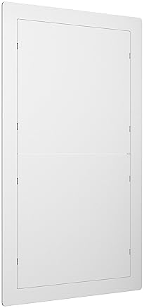 Jones Stephens A05-027 Plastic Snap In Access Panel, 1/2-Inch x 6-Inch, White