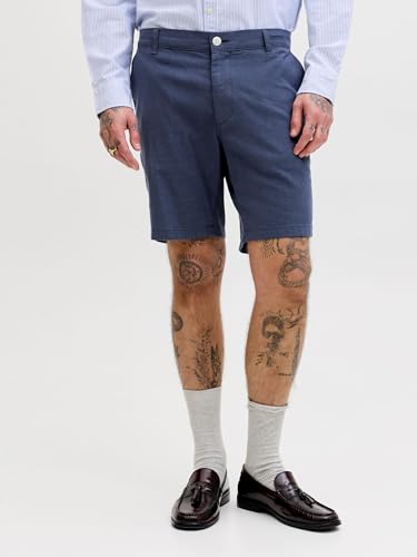 JACK & JONES Regular Fit Chino Shorts Blau X_L – Ansicht 2