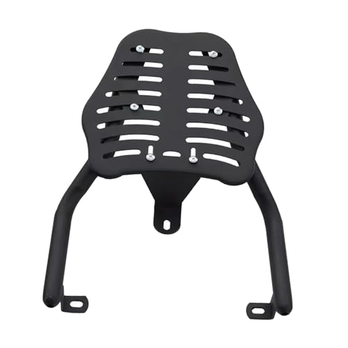 Porte-bagages arrière de moto multifonction avec garde-boue intégré étagère de rangement