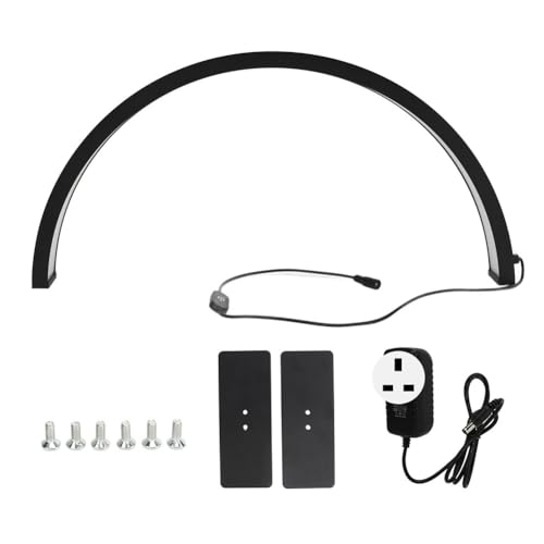 Lampe LED demi-lune 22 pouces pour extensions de cils et table manucure - 7