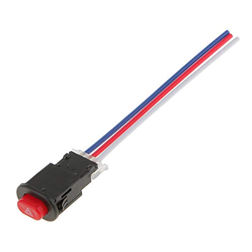 Image of CentIoT - Universal Turn Light Dual Flash Push Button Switch 1 Way - Control Button Handle Bar, 24 Volts