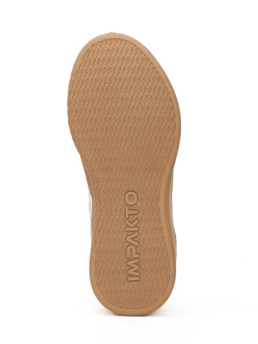 Image of Impakto para X Court Men's Sneakers | Lightweight & Cushioned Insole | Lace-Up Shoes for Casual Outings,Walking & Gym | Anti-Skid Rubber Sole for Non-Marking Activity