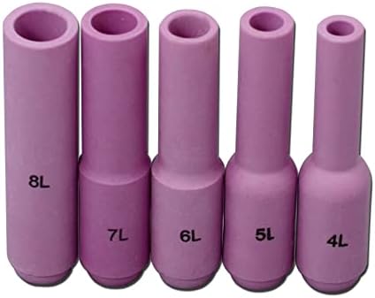 Torche Tig RIVERWELD TIG Buses En Alumine Coupes En Céramique Longue 796F74 3XL# 5.0mm, 796F75 4XL# 6.5mm, 796F76 5XL# 8.0mm, 796F77 6XL# 9.5mm Pour