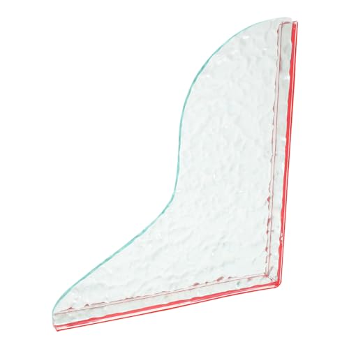 Mipcase Acrylic Bathtub Splash Protector for Bathtub and Washbasin Wave Pattern and Easy to Install Prevents