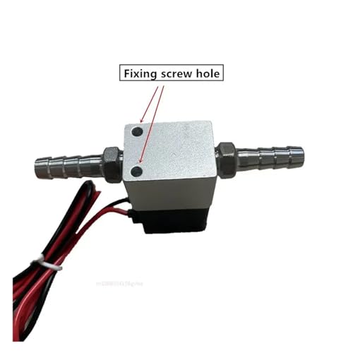Electrovanne 1/4 normalement ferme 220v alu solenoide air eau tuyau 8mm