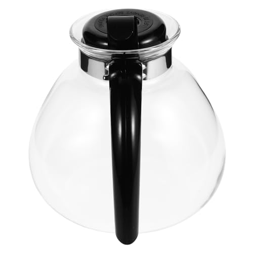 PRETYZOOM Drip Coffee Kettle Insulated Tea Pot Large Capacity Safe Handle Stovetop Teapot Warmer Fast Boiling for Daily Use Office Camping