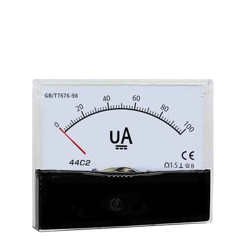 Ampèremètre à aiguille 44C2 haute précision 500uA pour panneau CC
