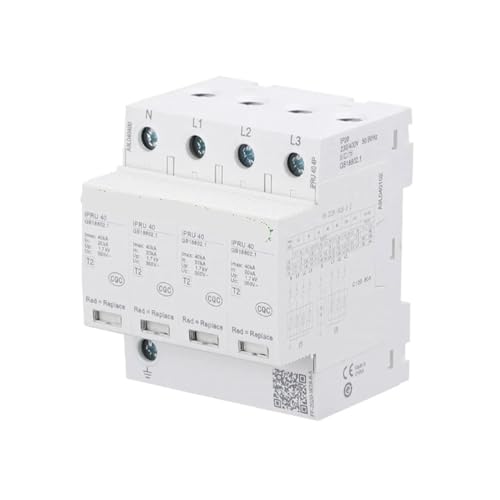 Parafoudre IPRU4P triphasé neutre de type 2 puissance de décharge 40 kA - 2
