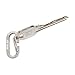 Nite IZE MicroLink Carabiner, Stainless Steel Mini Key Rings for Keys Fobs MultiTools and More, 4 Pack