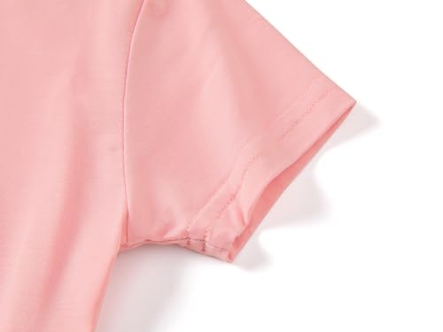 Tebbis Snug-Fitting Unisex Pajamas for Boys & Girls – Dino/Stripe PJs Soft Modal Fiber Toddler Little Jammies Size 2T-74