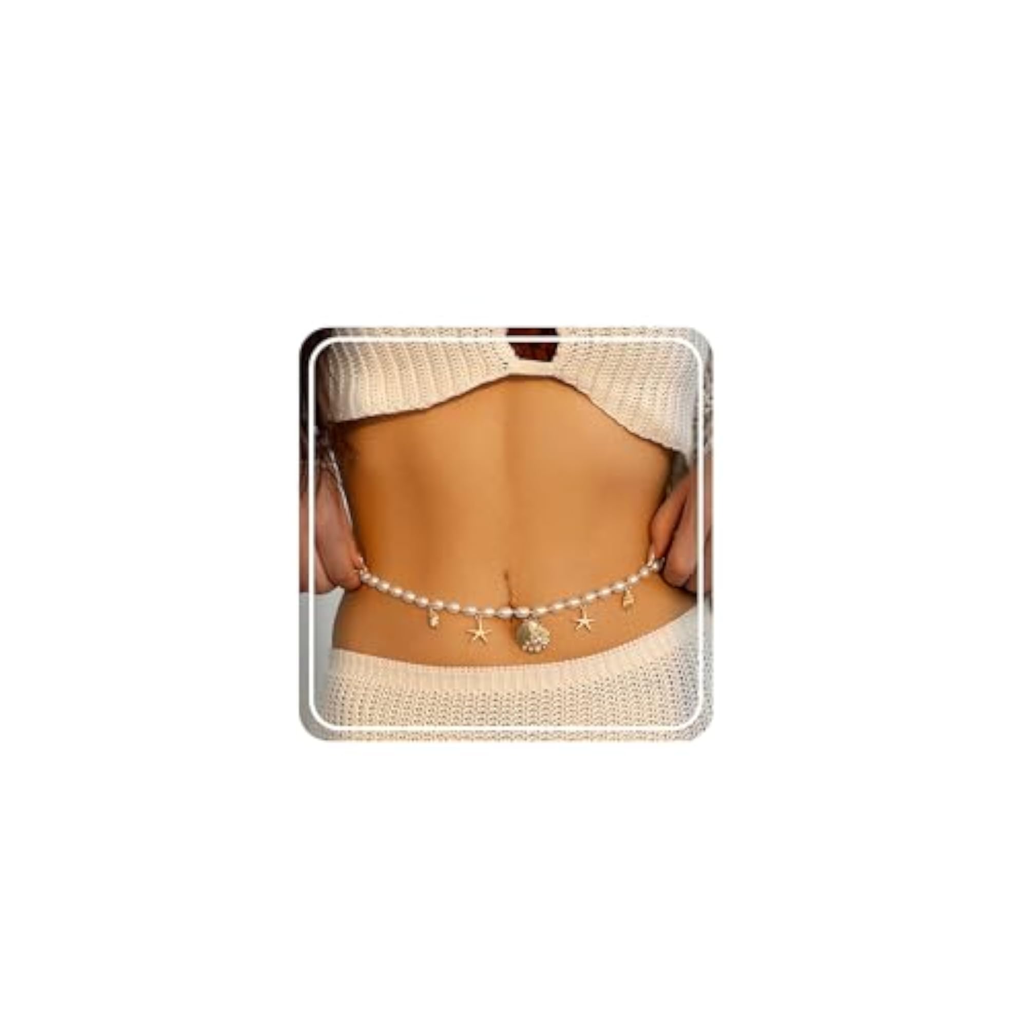 Boho Beads Belly Chain for Women