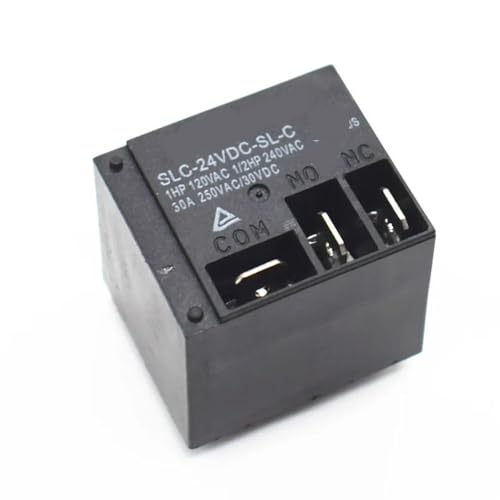 Relés SLC-24VDC-SL-C de 5 pines y 30A para conmutación de circuitos eléctricos
