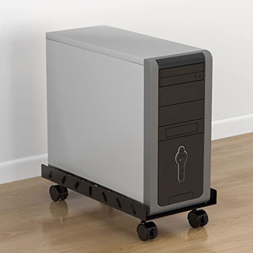 Soporte móvil para CPU ENGENDER con ruedas silenciosas, blanco, modelo 0639 miniatura 5