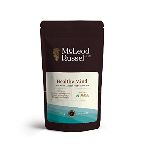 Image of McLeod Russel 1869 - Healthy Mind | 100g | Long Leaf Green Tea | Memory-Booster | Stress Relief | 40+ Cups