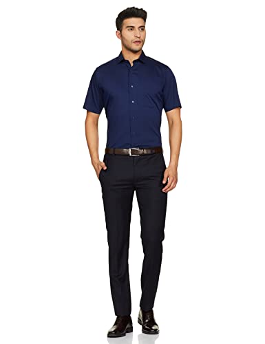 Image of Van Heusen Men's Regular Shirt (VHSH517M008585 Blue 46)