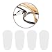 60 Pairs Adhesive Eyeglass Nose Pads Soft Foam Nose Pads Self Anti-Slip Eyeglass Nose Pads Thin Nosepads for Eyeglasses Sunglasses (White)