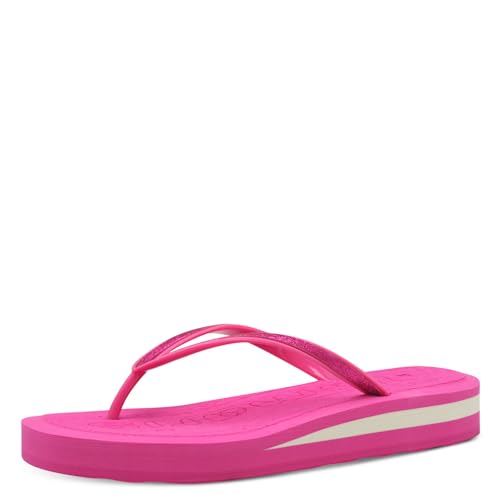 Tamaris Pantolette Damen Flach pink,EU 38