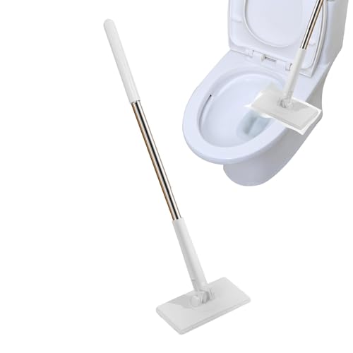 Fregona de limpieza de suelos, mopa pequeña, fácil para limpiar suelos, fregona de cocina, herramientas de limpieza fáciles de fregona, trapeador seco y húmedo, mopa de polvo para cocina y baño