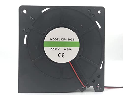 Ventilador 12V 0,55A soplador extractor térmico 12032 de 120x32mm industrial