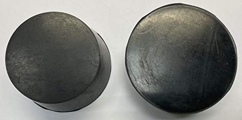 dexierp Tamaño de la Fuerza de protección Tubo de ensayo n. ° 13.5 Tapón de Laboratorio (Paquete de 3) 2-5/8 '2-3/4' 2-7/8 '64 a 72 mm Apertura de la Botella 3-4 UNC M70 a M76 Orificio de Rosca Negro