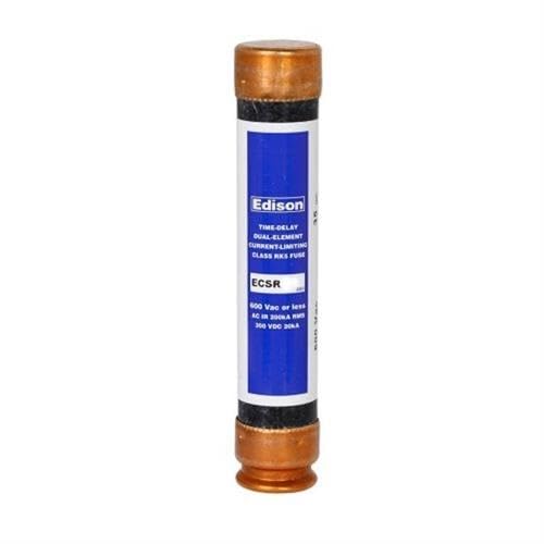 (Box of 10) Compatible Repalcement for Cooper Bussman FRS-R-15 - Edison Time Delay Fuse - 15 Amp 600V - RK5 Dual Element