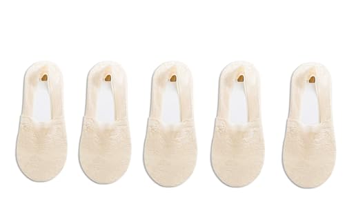 Socquettes dentelle anti-glisse pour éviter les ampoules en ballerines et chaussures basses