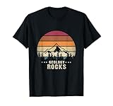 Gestein Geschenk Retro Geologie T-Shirt