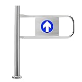 portillon garde corps industriel ★【Système de fermeture automatique pour plus de commodité et de simplicité】Notre porte battante unidirectionnelle à ressort est dotée d'un ressort intégré haute résistance et haute élasticité. Après une légère pression, la porte rebondit automatiquement et se ferme silencieusement, éliminant ainsi le besoin de réarmement manuel. La hauteur du montant de porte est de 100 cm (39 po), garantissant une ouverture et une fermeture en douceur, alliant confort et sécurité.