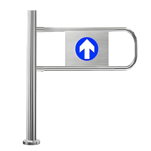 Automatic Closing Swing Gate & Universal Metal Swing Safety Gate – Metal Safety Entrance Gate for markets Warehouses Universal Design for Libraries Shopping Malls 83