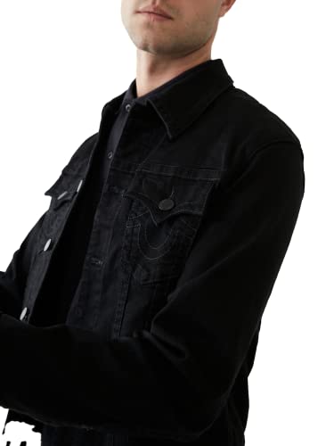 True Religion Men's Denim Trucker Jacket2