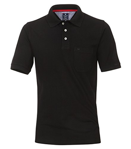 Preisvergleich Produktbild Redmond Herren Poloshirt unifarben Brusttasche 100% Baumwolle