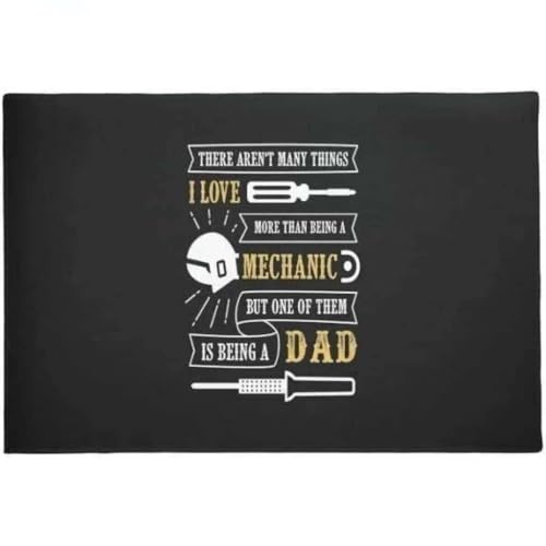 ���փ}�b�g ���J�j�b�N�p�p����D�� 50×80cm doormat I Love Mechanic Dad