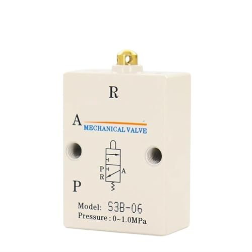 Vanne de régulation mécanique S3 S3PP-05 rouge pour commande pneumatique