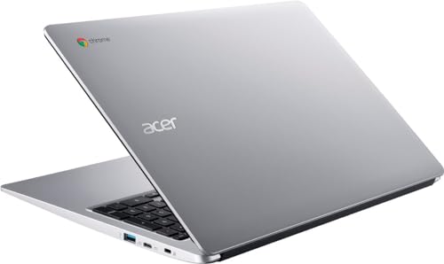 Image of Acer 2024 Chromebook 315 Laptop, 15.6 inch HD Display, Intel Celeron Dual-Core N4020 Processor, 4GB RAM, 64GB eMMC, Intel UHD Graphics, Wi-Fi, Bluetooth, Chrome OS