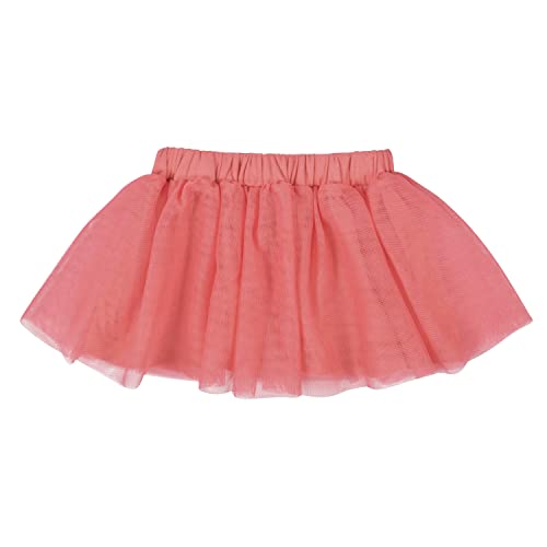 Gerber Baby Girls Toddler 3-Piece French Terry Top, Tulle Tutu, & Top Skirt Legging Set, Pink Apples, 18 Months Us #TOP2