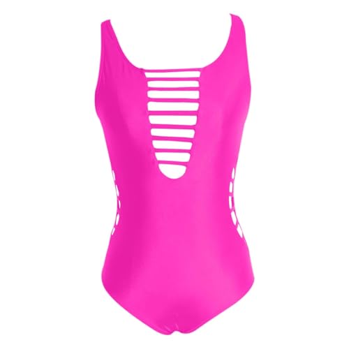 Traje de baño de mujer con diseño triangular y espalda abierta con tirantes ajustables 2